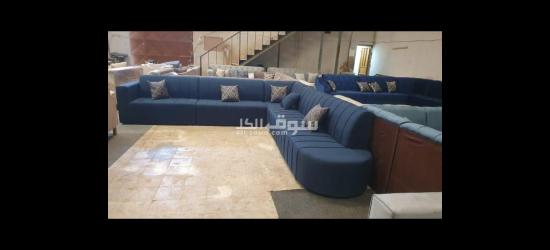 كنب جديد جاهز وتفصيل حسب الطلب احدث وارقي الموديلات مع التوصيل والتركيب داخل الرياض