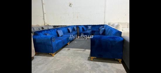 كنب جديد جاهز وتفصيل حسب الطلب احدث وارقي الموديلات مع التوصيل والتركيب داخل الرياض - 6