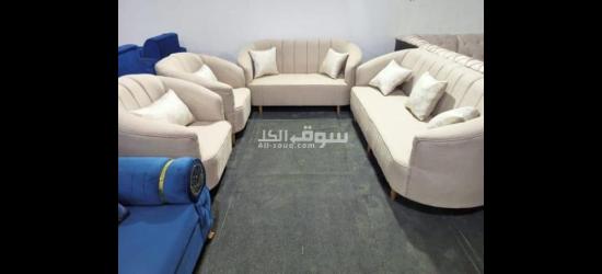 كنب جديد جاهز وتفصيل حسب الطلب احدث وارقي الموديلات مع التوصيل والتركيب داخل الرياض - 17