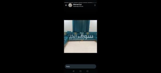 كنب تلبيس واه جديد مساند كورسي ستاره رول مجلس عربي - 7