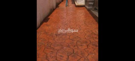 صبة مزانية صبة مروحية صبة ديكور صبة سكريت ورشة عماره مستودعات صبه مطبوعة صبة0557446302 - 4