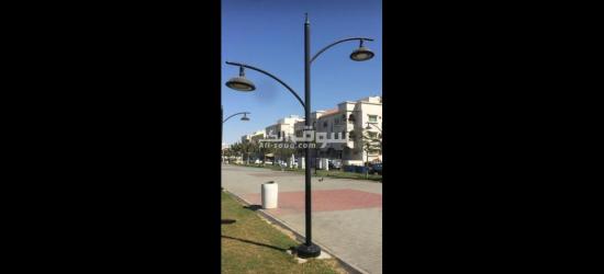 أعمدة إنارة ديكوره + قواعد خرسانيه - 10